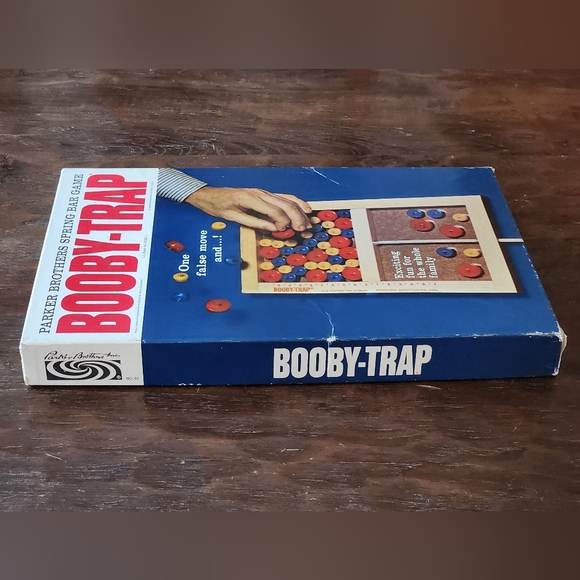 Parker Brothers Games Vintage Booby Trap Board Game Parker Bros